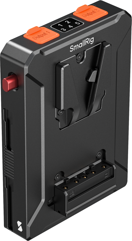 800q-02_138006 SmallRig 5653 Intelligent V-Mount Battery Adapter Plate (Basic Edition) -V-Mount-akkuadapterilevy