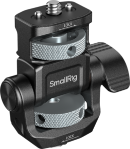 SmallRig 6314 Monitor Support for Horizontal & Vertical Shooting with ARRI 3/8"-16 Locating Screw -monitorituki