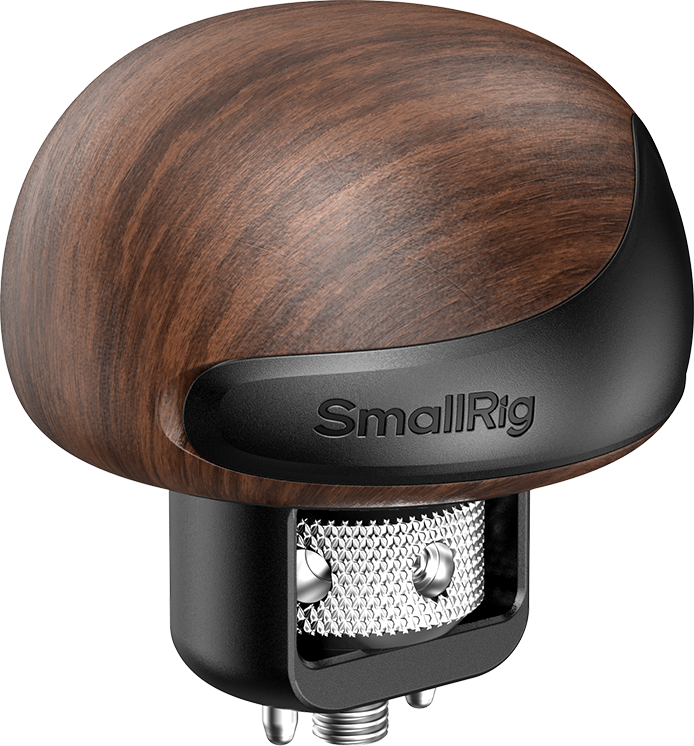 SmallRig 5926 Mini Wooden Side Handle with 1/4″-20 Locating Screw -sivukahva