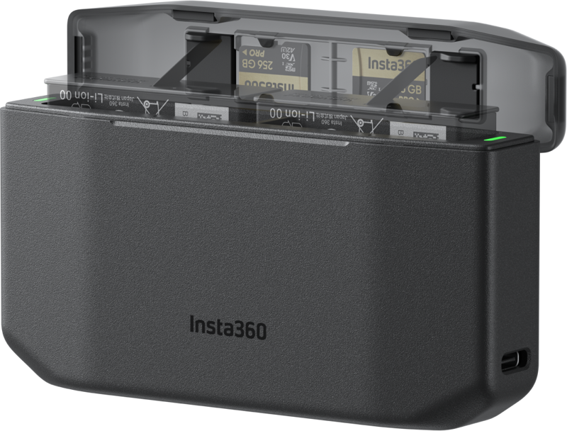 800q-02_138313 Insta360 X6 Fast Charge Case -pikalatauskotelo