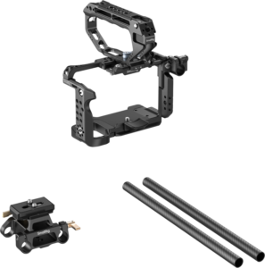800q-02_138392 SmallRig 6924 HawkLock Advanced Cage Kit with Dual Rod System -kehikkosarja