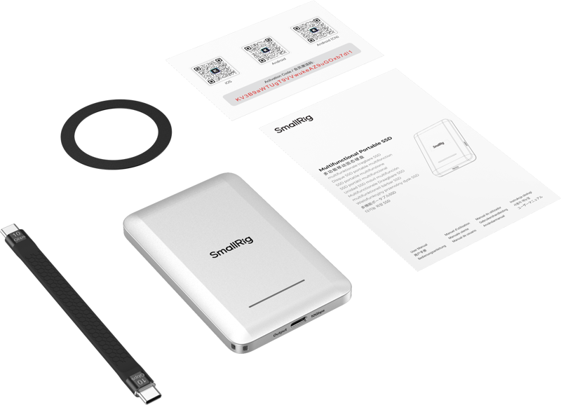 800q-03_136675 SmallRig 6292 Multifunctional Portable SSD 1TB -kannettava SSD-asema