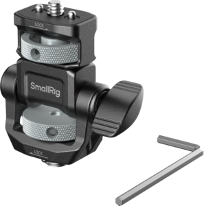 SmallRig 6314 Monitor Support for Horizontal & Vertical Shooting with ARRI 3/8"-16 Locating Screw -monitorituki