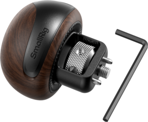 SmallRig 5926 Mini Wooden Side Handle with 1/4″-20 Locating Screw -sivukahva
