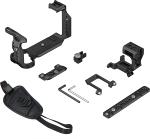 800q-03_138388 SmallRig 6777 HawkLock Cage Kit for Sony FX5 & XLR Handle -kamerahäkkisetti