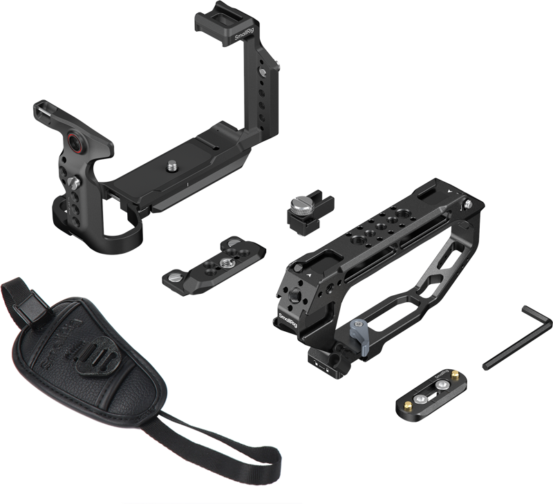 800q-03_138389 SmallRig 6778 Hawklock Handheld Cage Kit for Sony FX5 -kamerakehikkosetti