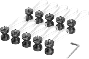 800q-04_138007 SmallRig 6527 Cable Clamp (10pcs) Black -kaapelikiinnikesarja