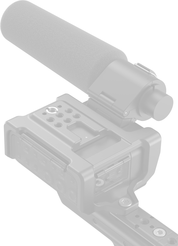 SmallRig 6925 Mount Plate for Sony XLR-H2B / H1 -kiinnityslevy