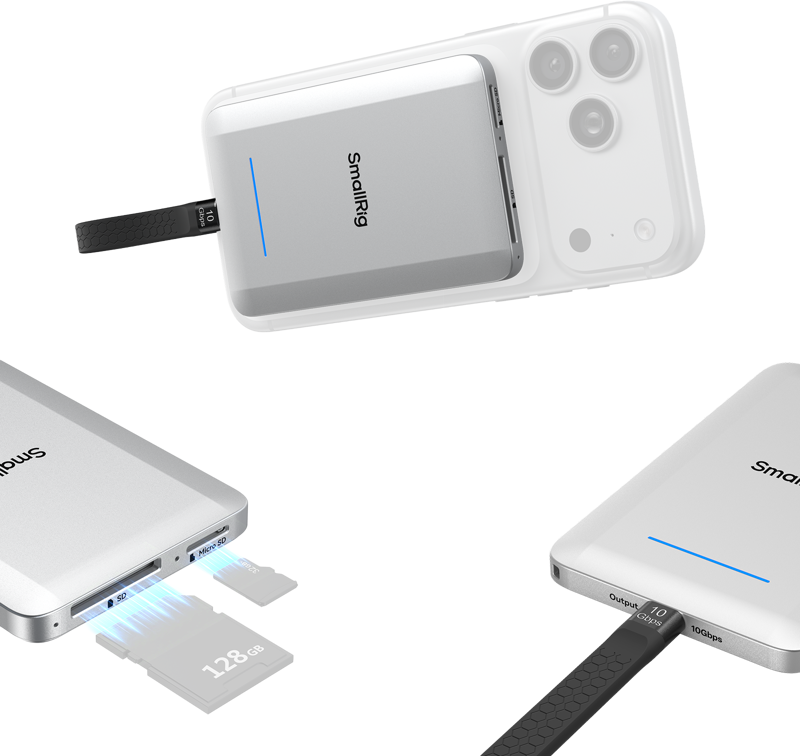 800q-05_136675 SmallRig 6292 Multifunctional Portable SSD 1TB -kannettava SSD-asema