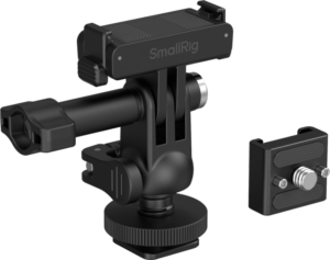 800q-05_138013 SmallRig 6396 QR Adapter Support with Cold Shoe Mount and Ball Head for DJI Osmo Action 6 / Nano -pikakiinnityssovitin