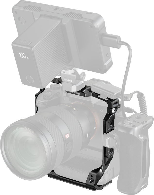 800q-05_138014 SmallRig 6114 Cage for Sony A 7R V/7 IV/7S III/1/7R IV/7 V with Vertical Grip VG-C4EM -kamerakehikko