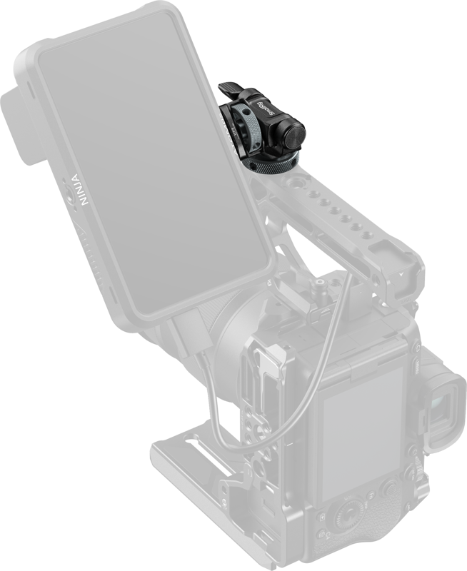 SmallRig 6313 Monitor Support for Horizontal & Vertical Shooting with Cold Shoe Mount -monitorituki