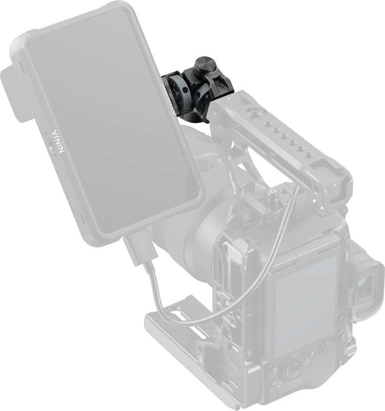 SmallRig 6314 Monitor Support for Horizontal & Vertical Shooting with ARRI 3/8"-16 Locating Screw -monitorituki