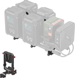 800q-05_138116 SmallRig 6273 Rotatable V-Mount Battery Plate with Dual V-Locks and 15mm Dual Rod Clamp -V-Mount-akkulevy
