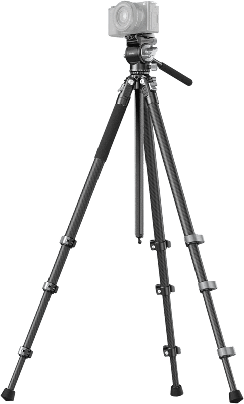 800q-05_138355 SmallRig 5885 Portable Carbon Fiber Tripod for Action Cameras -hiilikuitujalusta