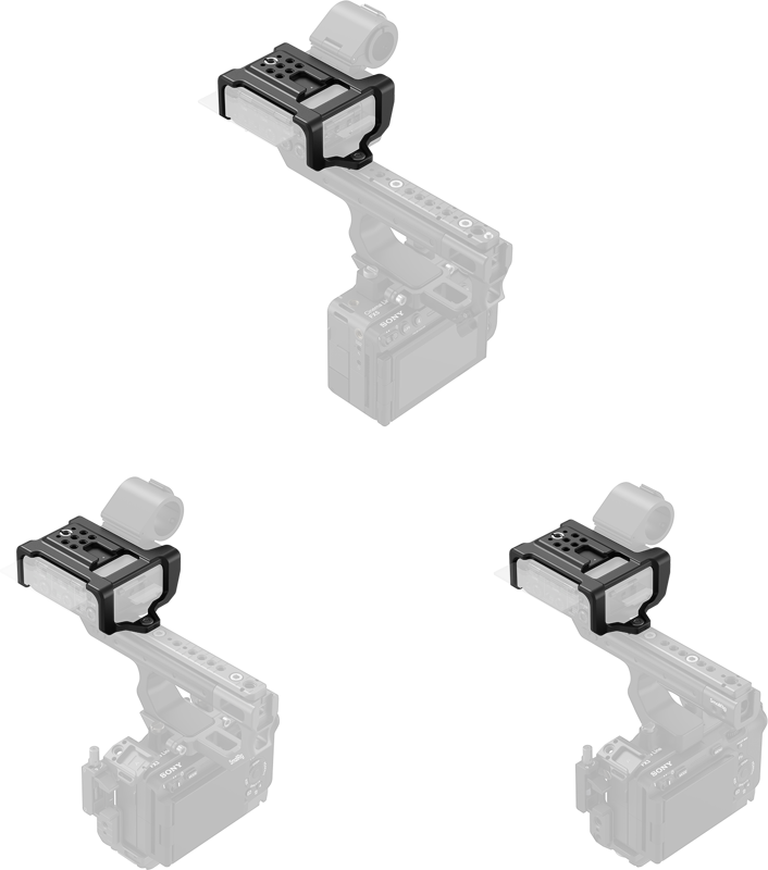 SmallRig 6925 Mount Plate for Sony XLR-H2B / H1 -kiinnityslevy