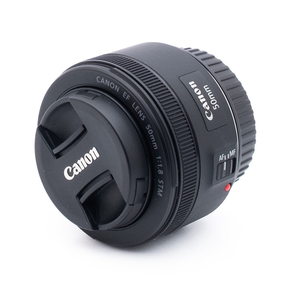 Canon 50mm f18 STM_1 Canon EF 50mm f/1.8 STM - Käytetty