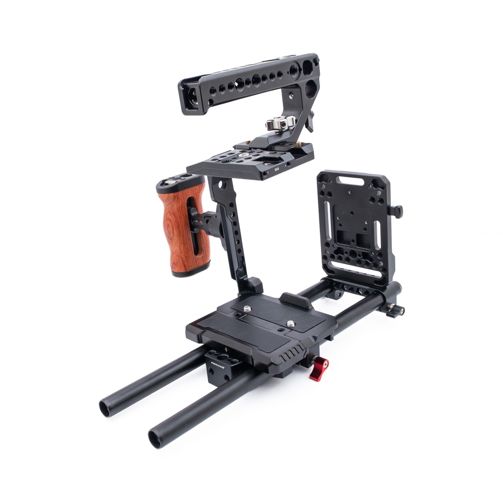 Canon C70 Cage_1 SmallRig 3899 Handheld Kit for Canon EOS C70 + Tarvikkeet - Käytetty