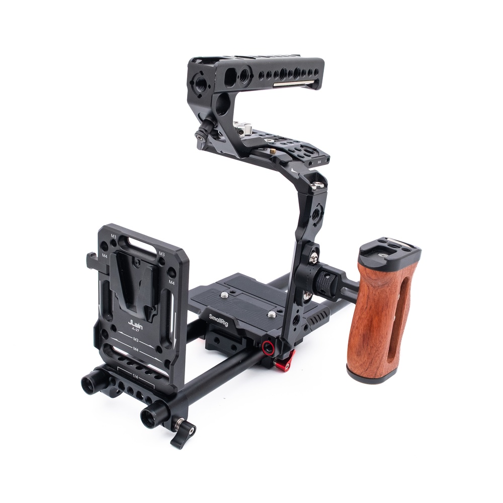 Canon C70 Cage_2 SmallRig 3899 Handheld Kit for Canon EOS C70 + Tarvikkeet - Käytetty