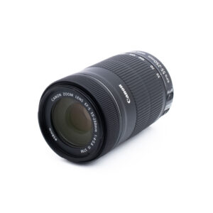 Canon EF-S 55-250mm f4-56 IS STM_2 Canon EF-S 55-250mm f/4-5.6 IS STM - Käytetty