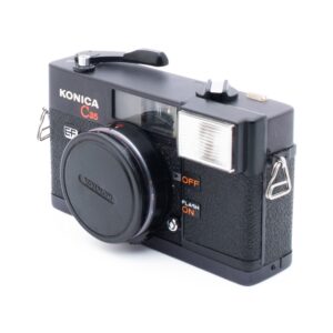 Konica C35 -filmikamera - Käytetty