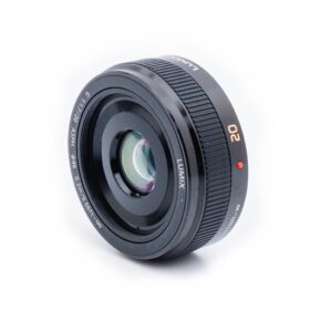 LUmix 20mm f17_2 Panasonic Lumix G 20mm f/1.7 - Käytetty
