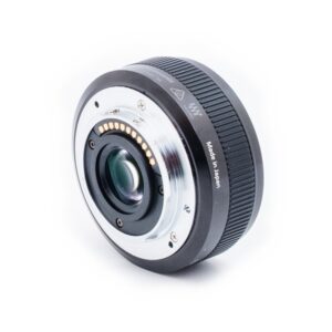 LUmix 20mm f17_3 Panasonic Lumix G 20mm f/1.7 - Käytetty