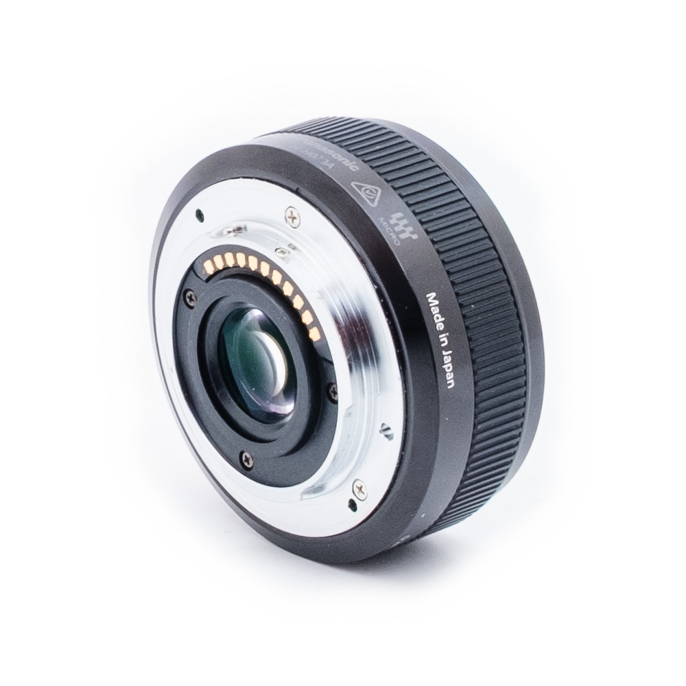 LUmix 20mm f17_3 Panasonic Lumix G 20mm f/1.7 - Käytetty
