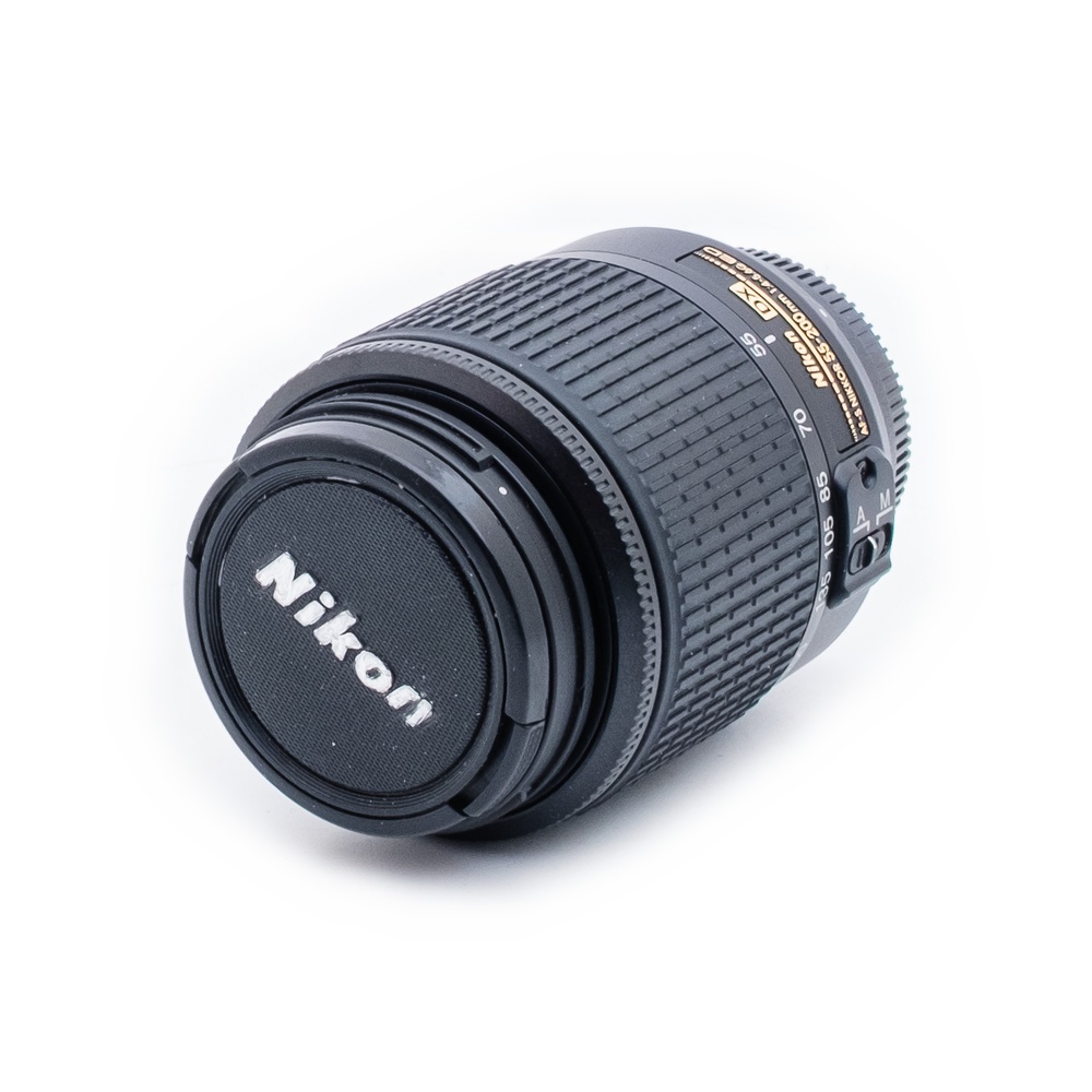 Nikon 55-200mm f4-56G_1 Nikon AF-S Nikkor DX 55-200mm f/4-5.6 G ED - Käytetty