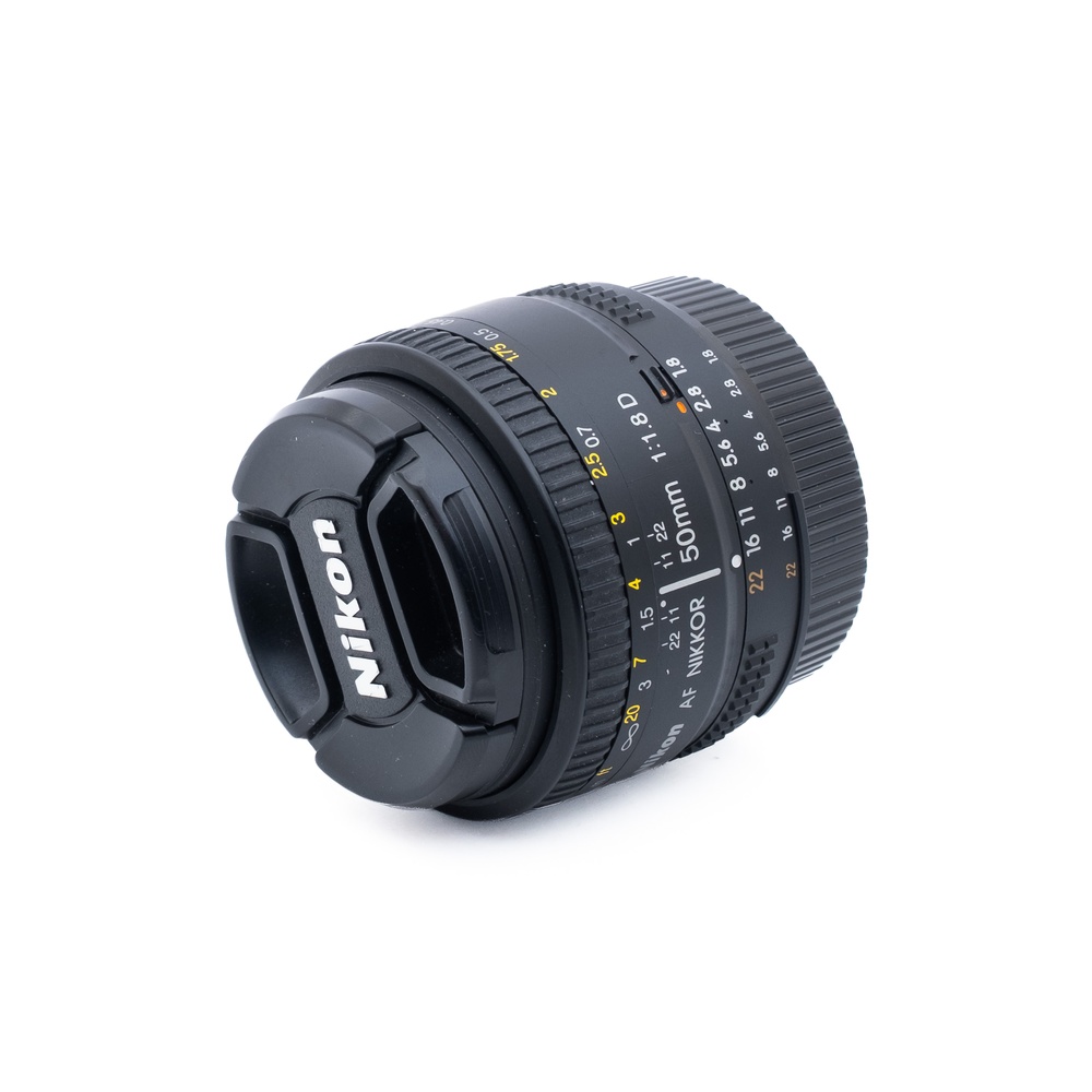 Nikon AF Nikkor 50mm f18 D_1 Nikon AF Nikkor 50mm f/1.8 D - Käytetty
