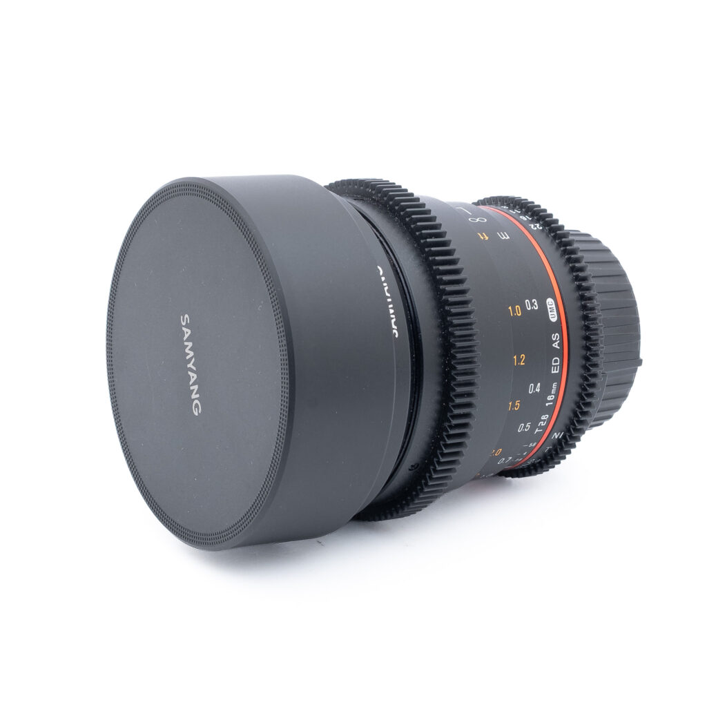 Samyang 16mm t2.6 ED AS UMC Cine Lens Nikon - Käytetty