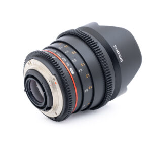 Samyang 16mm t2.6 ED AS UMC Cine Lens Nikon - Käytetty