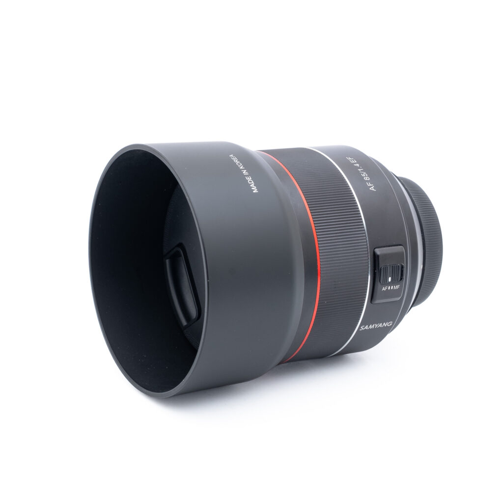 Samyang-AF-85mm-f1.4-EF-1 Samyang AF 85mm f/1.4 Canon EF - Käytetty