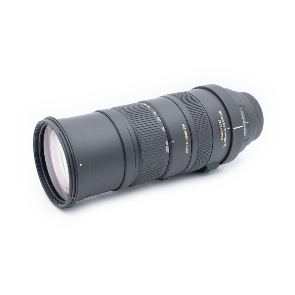 Sigma-DG-150-500mm-f5.6-6.3-apo.canon_2 Sigma 150-500mm f/5-6.3 APO DG OS HSM Canon EF - Käytetty