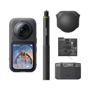 Insta360 X6 Essentials Bundle Midnight Black -360-kamera