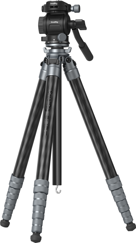 800q-01_137998 SmallRig 6599 Ultra-Light Travel Video Carbon Fiber Tripod -videokolmijalka