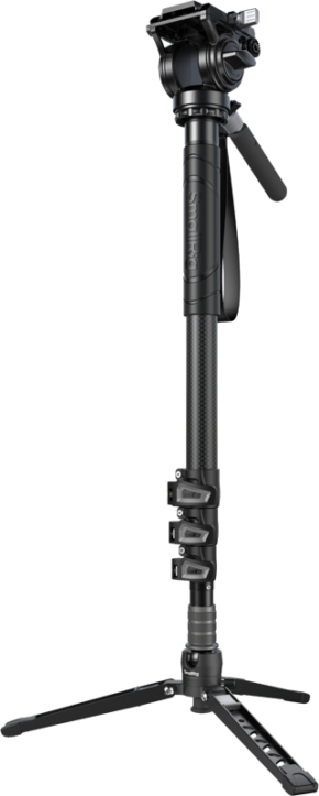 800q-01_139028 SmallRig 6623 Carbon Fiber Monopod (4 sections) with Videohead -videomonopodi