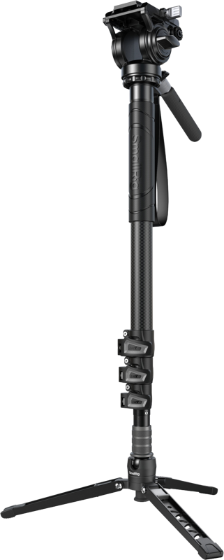 800q-01_139028 SmallRig 6623 Carbon Fiber Monopod (4 sections) with Videohead -videomonopodi