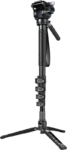 SmallRig 6625 Carbon Fiber Monopod (5 sections) with Videohead -videomonopodi