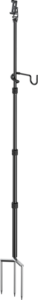 SmallRig 6528 Monopod with Triple Ground Spikes and Phone Support with Cold Shoe Mount -monopodi