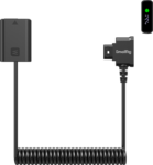 SmallRig 6538 Dummy Battery Power Cable for D-Tap for Sony NP-FW50 battery power cable