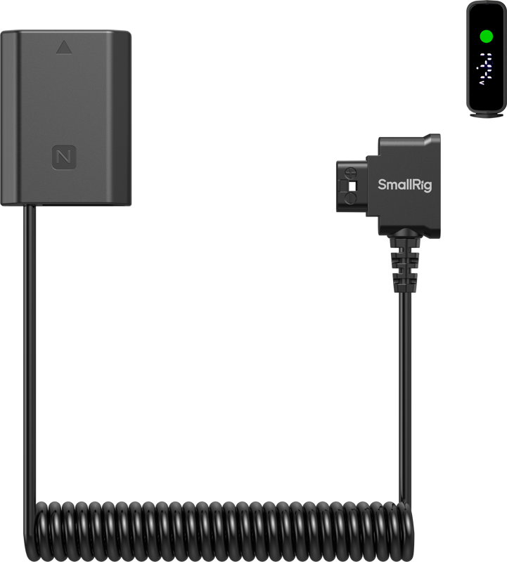 800q-01_139308 SmallRig 6655 Dummy Battery Power Cable for D-Tap for Sony NP-FZ100 - dummy battery power cable