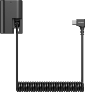 SmallRig 6540 Dummy Battery Power Cable for USB-C for Canon LP-E6P -USB-C-virtakaapeli