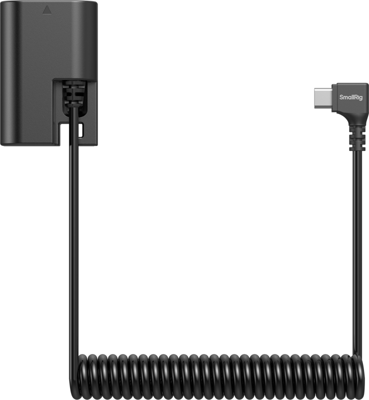 800q-01_139311 SmallRig 6540 Dummy Battery Power Cable for USB-C for Canon LP-E6P -USB-C-virtakaapeli