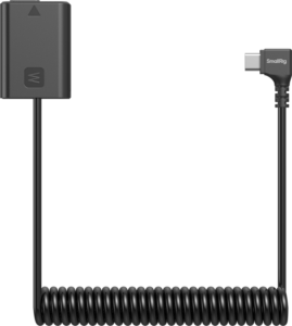 800q-01_139313 SmallRig 6542 Dummy Battery Power Cable for USB-C for Sony NP-FW50 -virtakaapeli