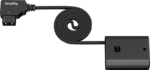 SmallRig 6411 Attachable Self-Coiling Dummy Battery Power Cable D-Tap to NP-FZ100 -virtakaapeli
