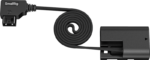 SmallRig 6413 Attachable Self-Coiling Dummy Battery Power Cable D-Tap to LP-E6P -virtakaapeli