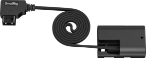SmallRig 6413 Attachable Self-Coiling Dummy Battery Power Cable D-Tap to LP-E6P -virtakaapeli