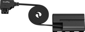 SmallRig 6415 Attachable Self-Coiling Dummy Battery Power Cable D-Tap to NP-F550 -virtakaapeli