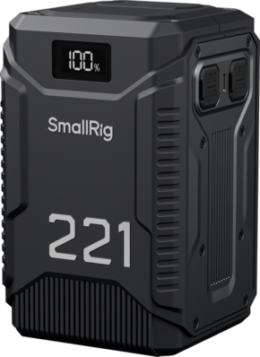 SmallRig 5865 T221 Triple-Proof (1.8m Drop-Resistant, IP54 Waterproof / Dustproof) -V-mount-akku